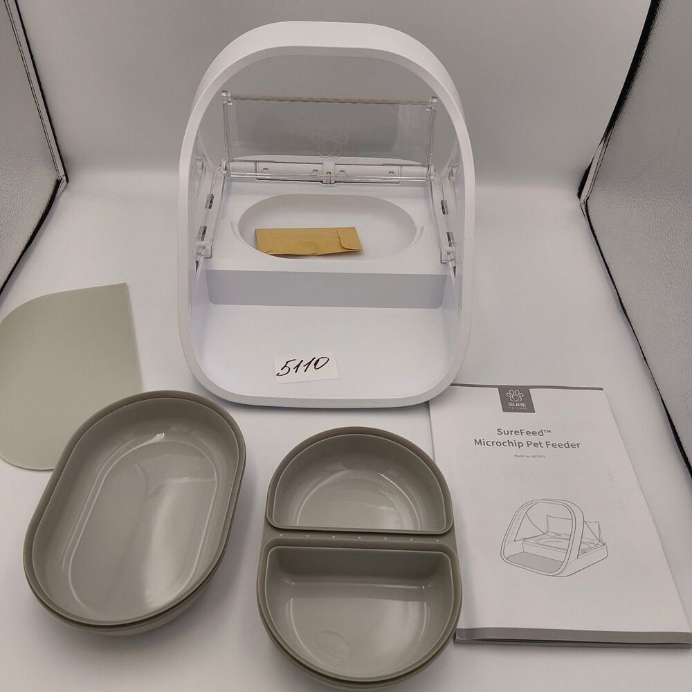 NEW Sure Feed Sureflap Microchip Automatic Pet Feeder MPF001